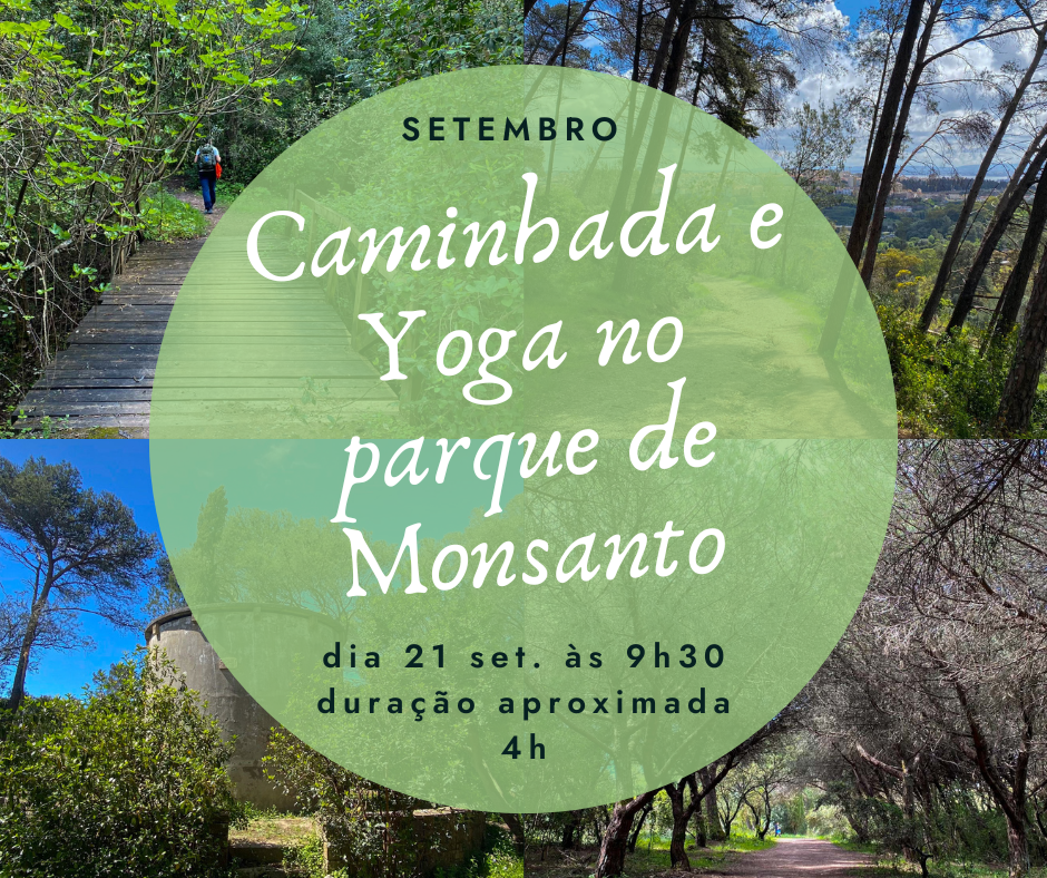 Caminhada e Yoga no parque de Monsanto Set – Fb